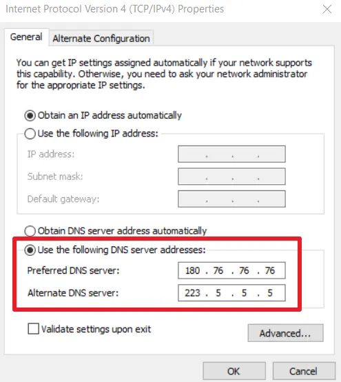 电脑连接网络了但是不能使用-DNS错误检测