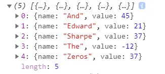 JS中对象数组用sort按属性排序