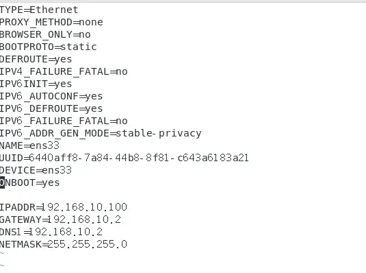 VMware下centos7配置静态ip并解决ping不通百度的问题