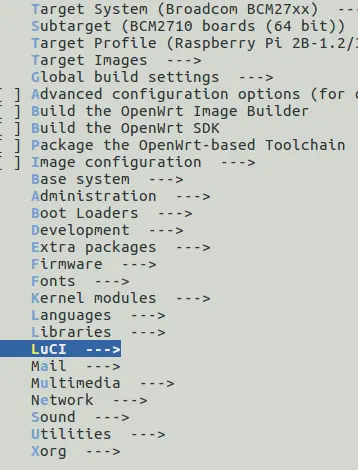 Ubuntu20.04版本配置OpenWRT