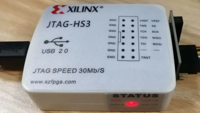 xilinx下载器，JTAG-HS3和Platform Cable USB II 速度对比