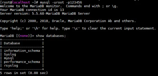【原】无脑操作：Centos 7.6 + MariaDB + Rsyslog + LogAnalyzer环境搭建