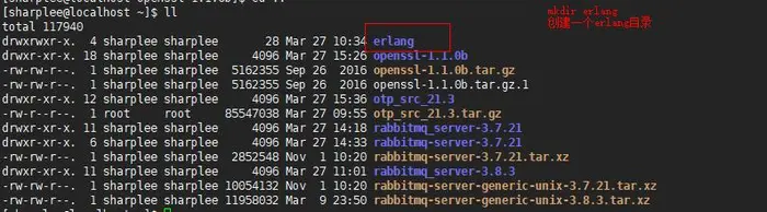 Centos  非root用户安装rabbitmq