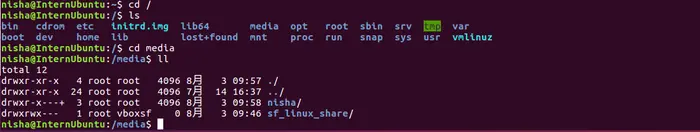 VirtualBox: linux 没有权限访问共享文件夹的问题
