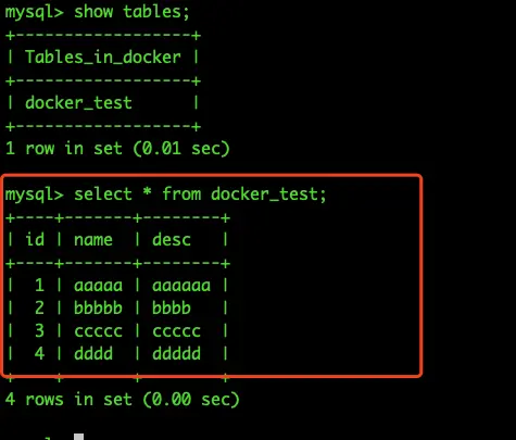 Docker1：本地连接Docker中的mysql，实现数据同步