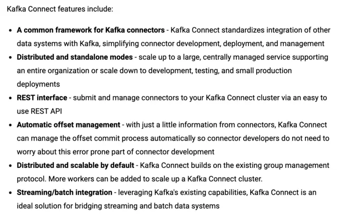 初识kafka-connect
一、kakfak-connect简介
二、独立模式
三、问题
四、REST API