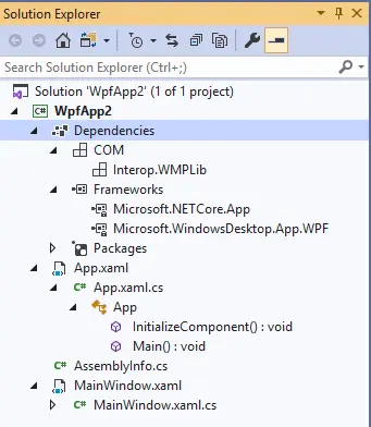 使用.Net Core开发WPF App系列教程( 二、在Visual Studio 2019中创建.Net Core WPF工程)
使用.Net Core开发WPF App系列教程