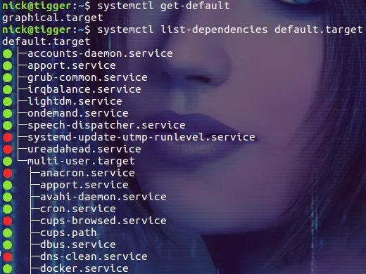 linux的systemctl 命令用法  转
目录
预热
管理单个 unit
查看系统上的 unit
管理不同的操作环境(target unit)
检查 unit 之间的依赖性
相关的目录和文件
systemctl daemon-reload 子命令
总结