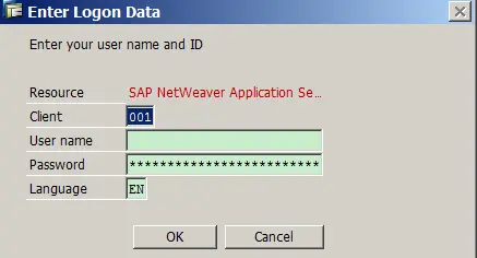 SAP ABAP Netweaver服务器的标准登录方式讲解
例1：ABAP代码里未提供任何登录认证信息
例2：在ABAP程序里提供用户名和密码的几种方式