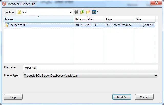 SQL Server 2008 数据库误删除数据的恢复