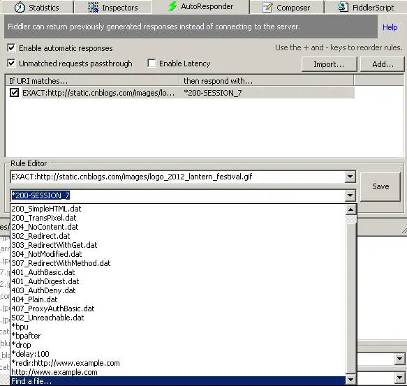 fildder教程
转载地址：写得很不错的fildder教程   http://kb.cnblogs.com/page/130367/
Fiddler的基本介绍
　　Fiddler的工作原理
　　同类的其它工具
　　Fiddler 如何捕获Firefox的会话
　　Fiddler如何捕获HTTPS会话
　　Fiddler的基本界面
　　Fiddler的HTTP统计视图
　　QuickExec命令行的使用
　　Fiddler中设置断点修改Request
　　Fiddler中设置断点修改Response
　　Fiddler中创建AutoResponder规则
　　Fiddler中如何过滤会话
　　Fiddler中会话比较功能
　　Fiddler中提供的编码小工具
　　Fiddler中查询会话
　　Fiddler中保存会话
　　Fiddler的script系统
　　如何在VS调试网站的时候使用Fiddler
HTTP Request header
HTTP Response header